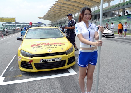 Volkswagen Scirocco Cup China makes a stop at Sepang during Japan GT weekend