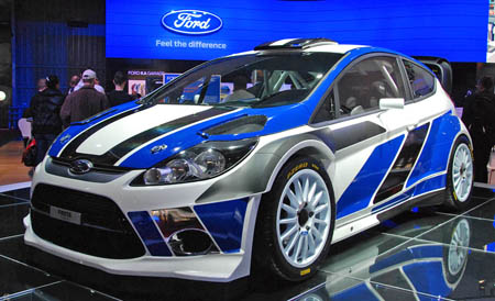 Based on the Fiesta S2000 from the IRC the Fiesta WRC will be powered by a