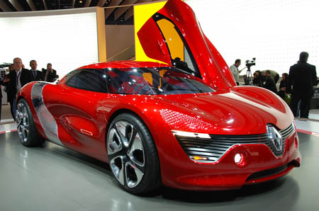 personal favourites for Paris 2010 is this the Renault DeZir concept